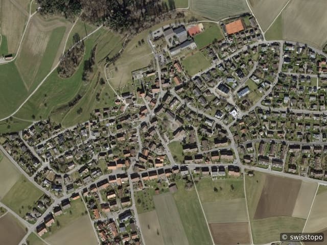 Luftbild Brütten