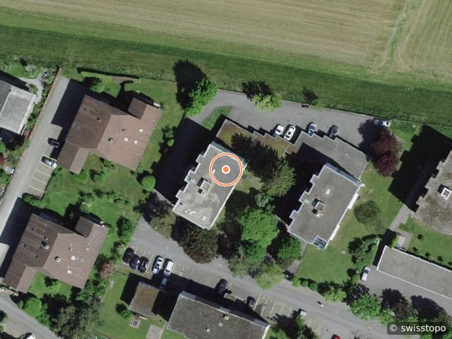 Luftbild Spitzackerstrasse 10, Bad Ragaz
