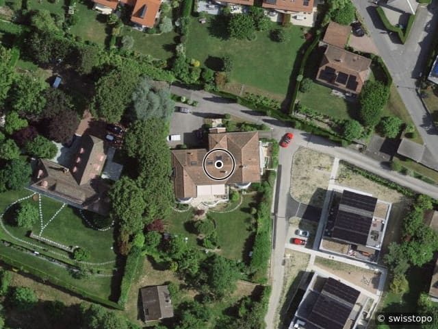 Luftbild Chemin de Bellingard 14, Lutry