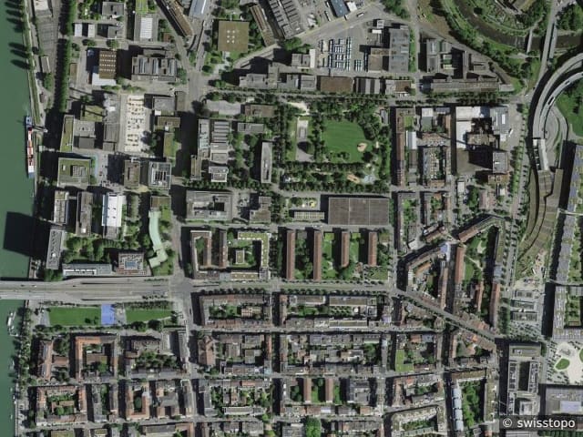 Luftbild Basel