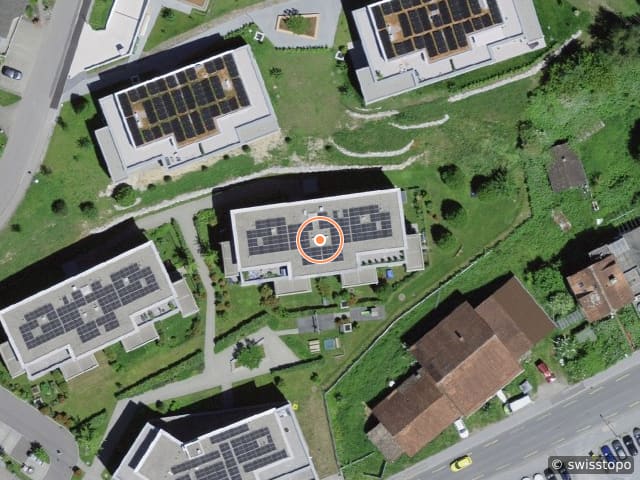Luftbild Schlattgasse 6, Schmerikon