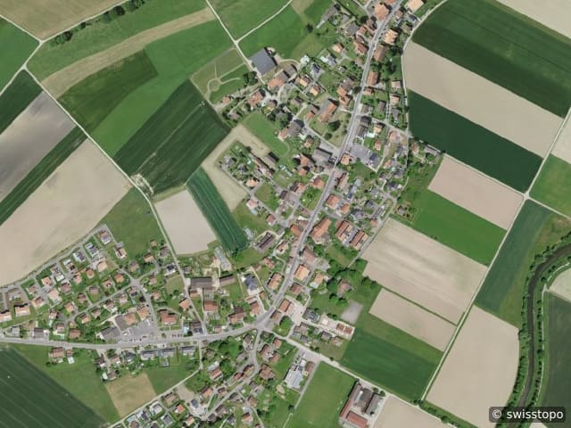 Luftbild Fétigny