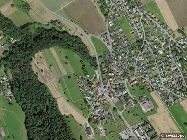 Luftbild Remetschwil