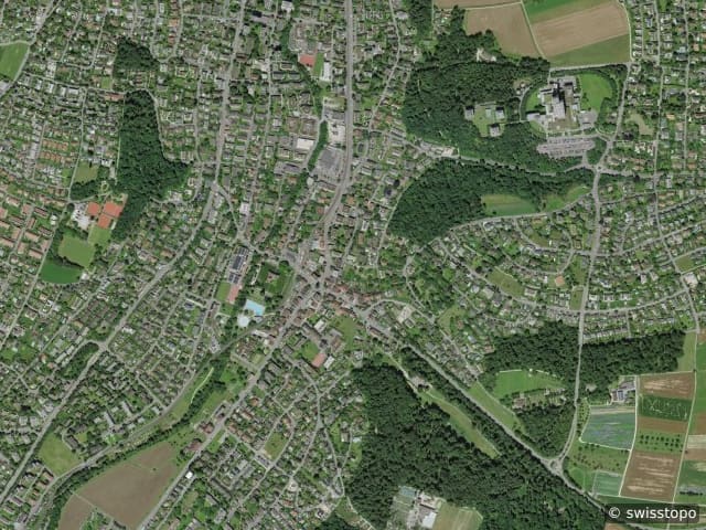 Luftbild Bottmingen