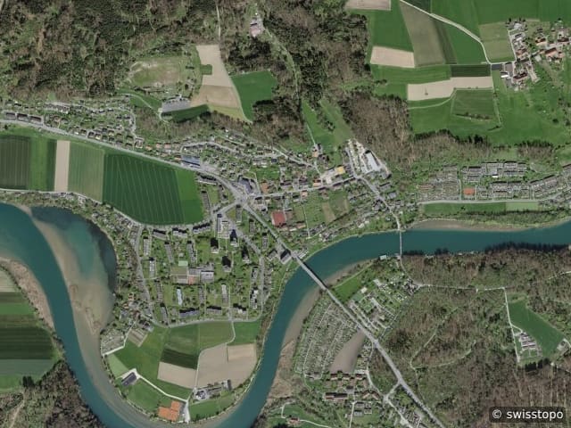Luftbild Hinterkappelen