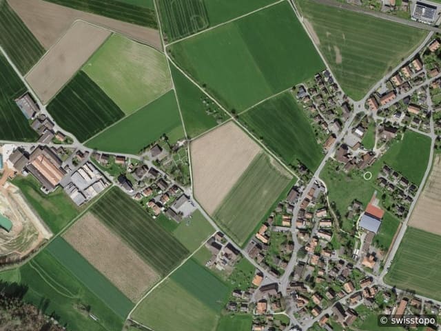Luftbild: das Gebiet
