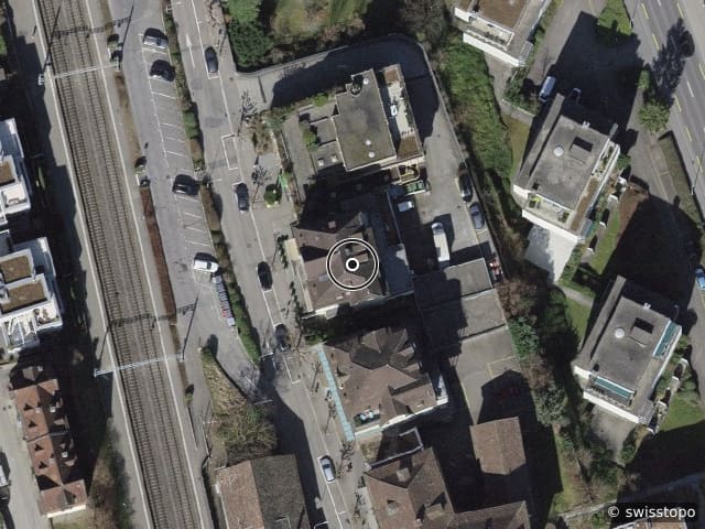Luftbild Bahnhofstrasse 5, Kilchberg