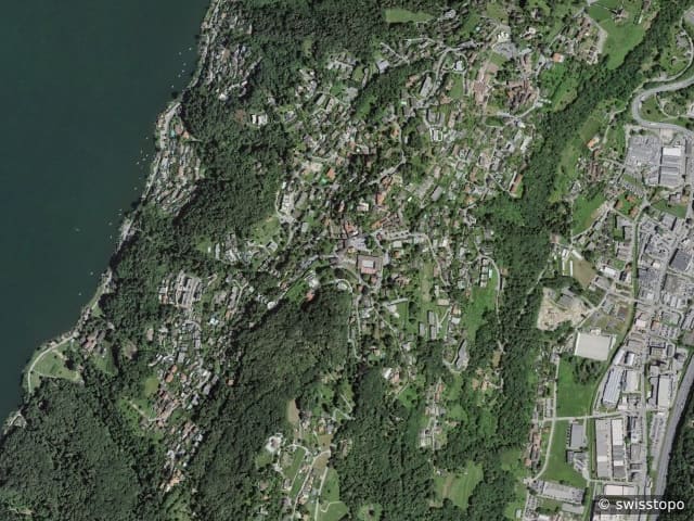 Luftbild Montagnola