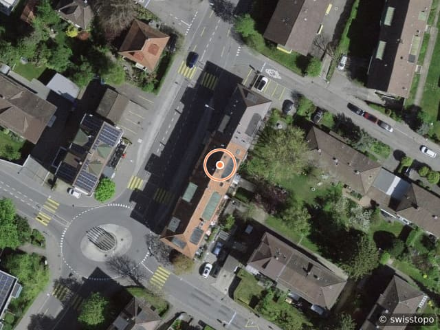 Luftbild Schwarzenburgstrasse 123, Liebefeld