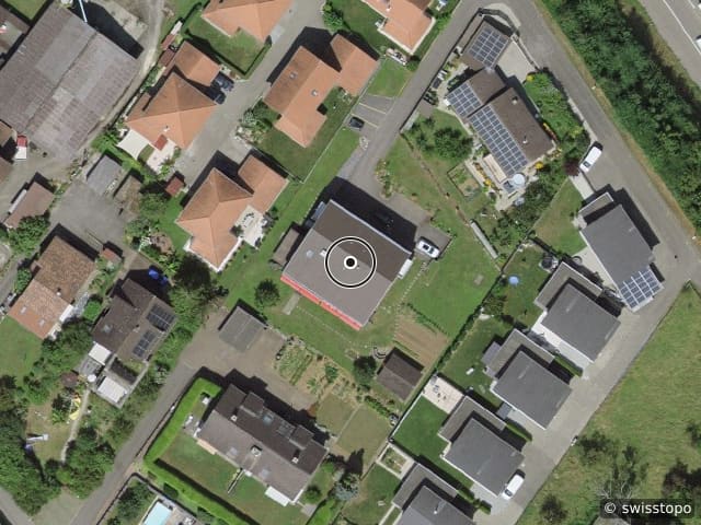Luftbild Wassergrabenstrasse 7, Eiken