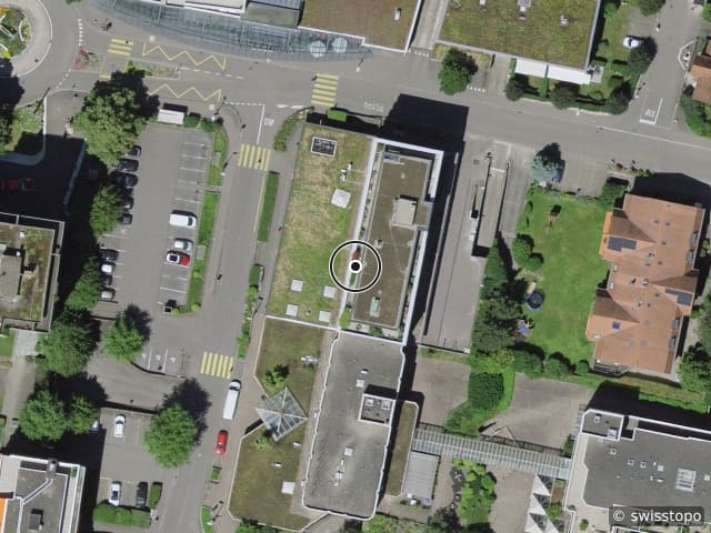 Luftbild Austrasse 2, Reinach BL
