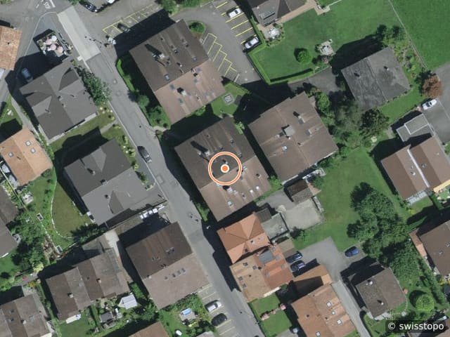 Luftbild Lehngasse 27, Wilderswil
