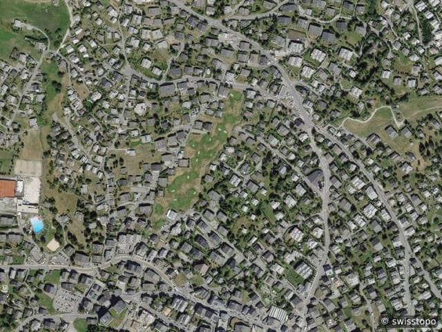 Vista aerea della posizione – 1936 Verbier