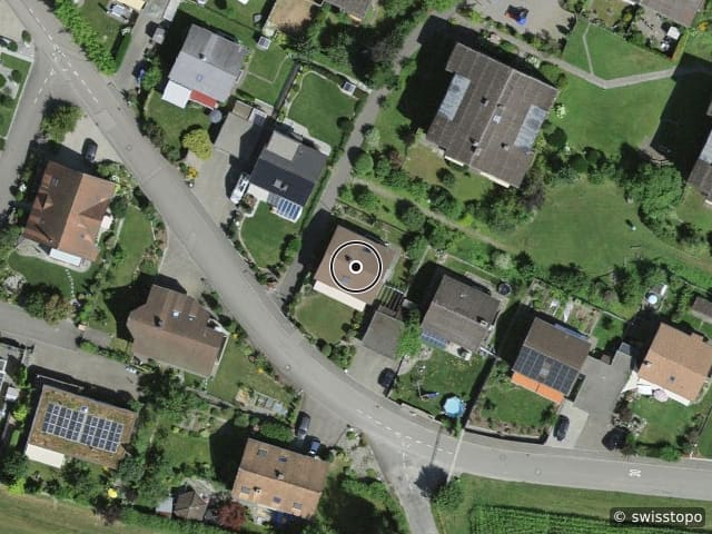 Luftbild Gehrenstrasse 41, Muhen
