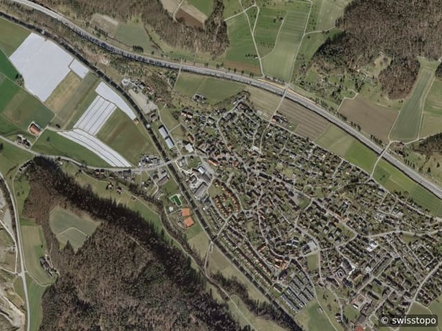 Luftbild Glattfelden
