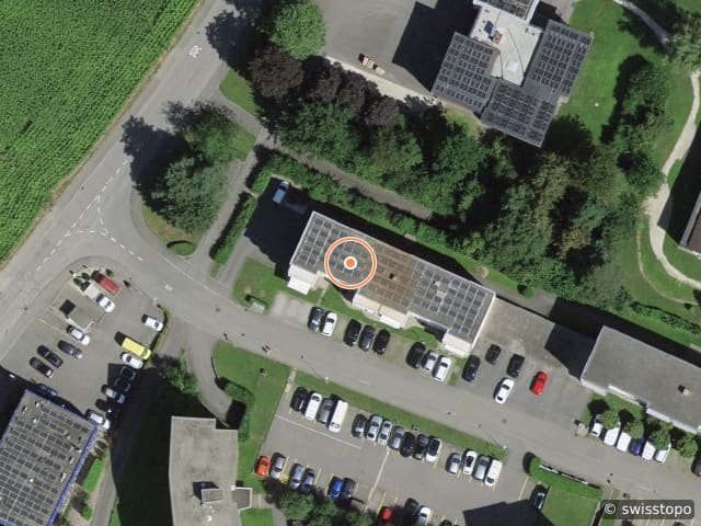 Luftbild Höheweg 1, Aarburg
