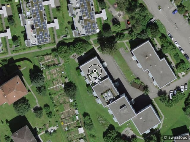 Luftbild Bachhaldenstr. 29, Baden