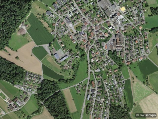 Luftbild Künten