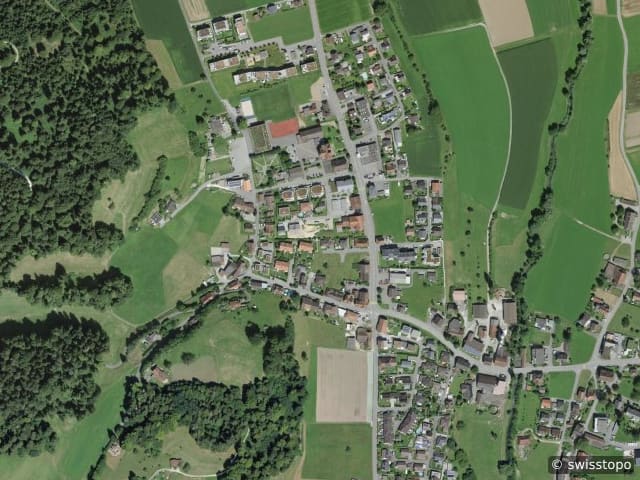 Vista aerea della posizione – 5053 Staffelbach