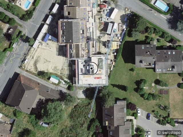 Luftbild Chemin de Cocagne 6, Bussigny
