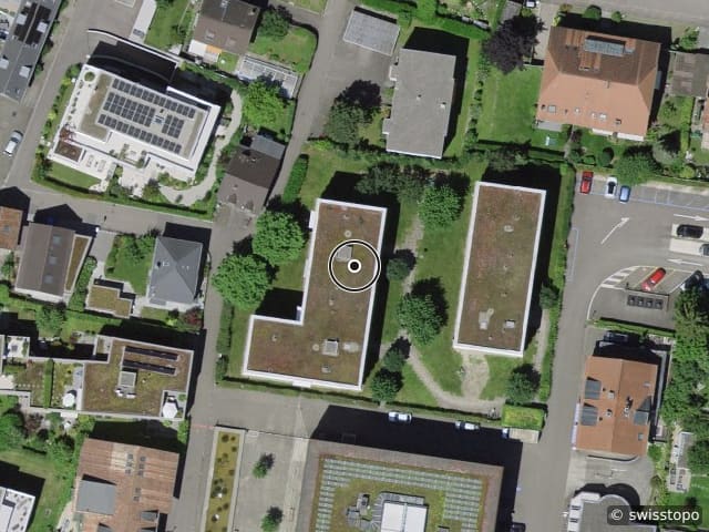 Luftbild Wielandstrasse 6, Reinach