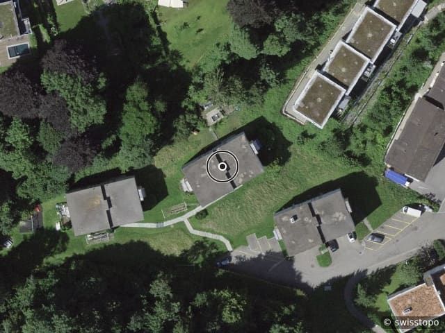 Luftbild der Lage – Im Grund 14B, 9012 St. Gallen
