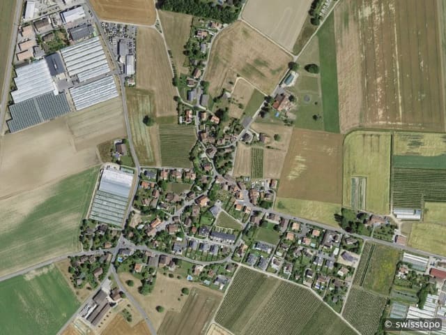 Luftbild Bremblens