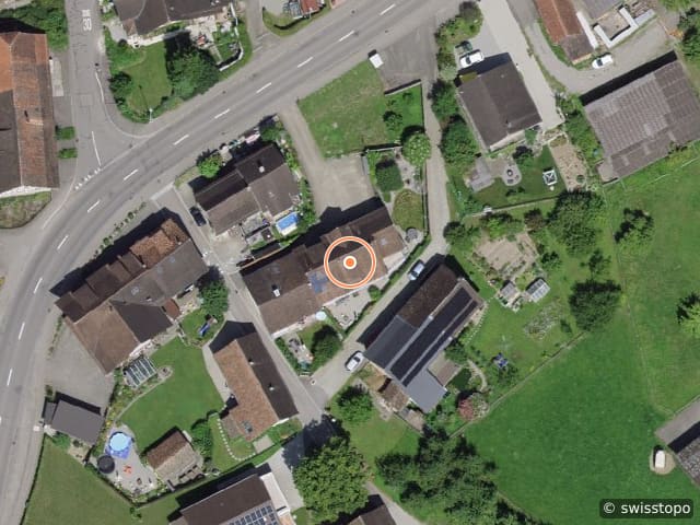 Luftbild Im Rick 3, Zihlschlacht-Sitterdorf