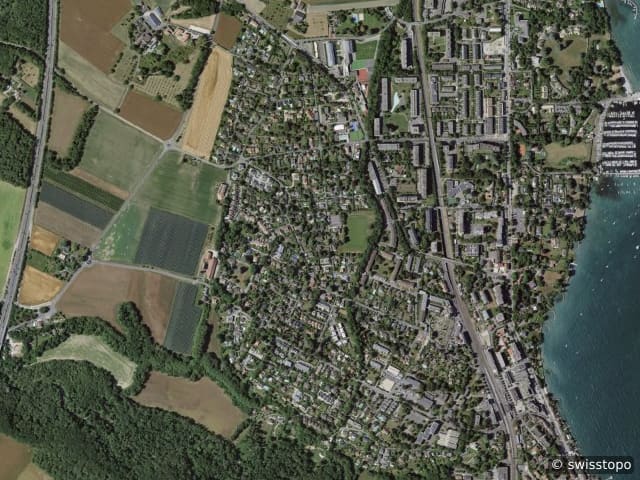 Luftbild Versoix