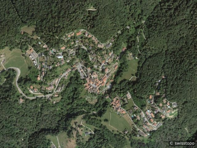 Luftbild: das Gebiet