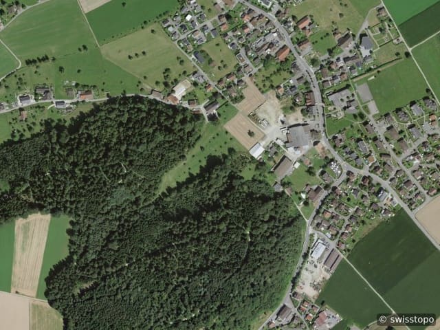 Luftbild Langnau b. Reiden
