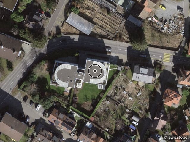 Vista aerea della posizione – Waidlistrasse 12, 8810 Horgen