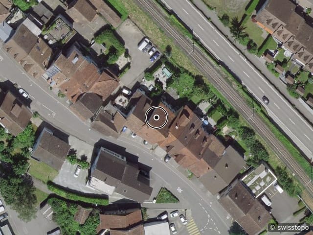 Luftbild Weierstrasse 36, Klingnau