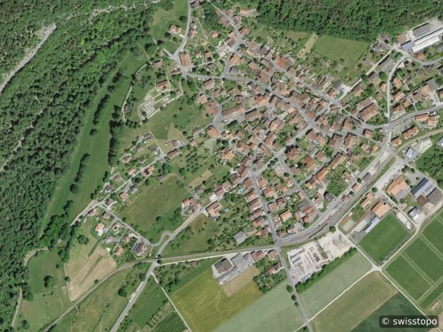 Luftbild Baulmes