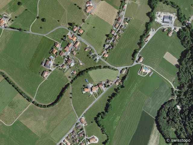 Luftbild Vuisternens-devant-Romont
