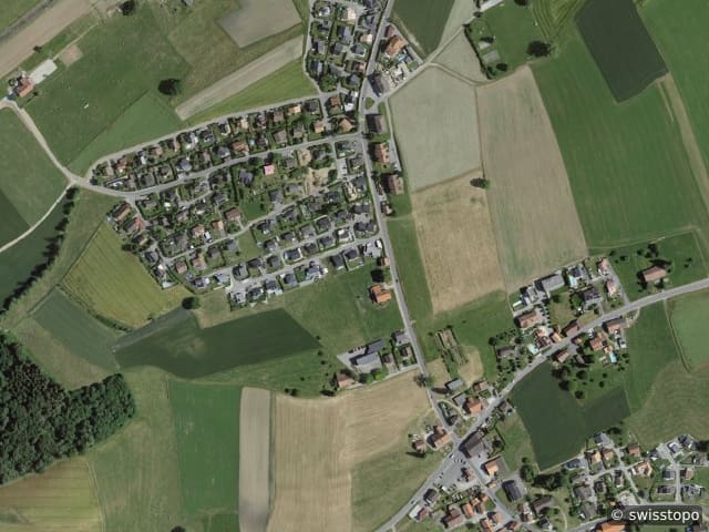 Luftbild Chénens