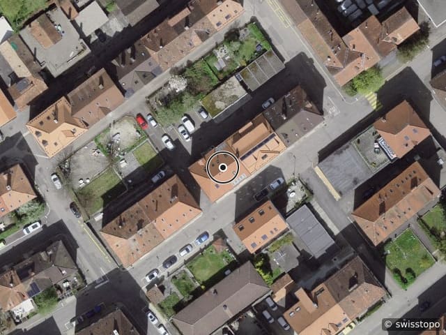 Luftbild Rue Pierre-Jolissaint 29, St-Imier