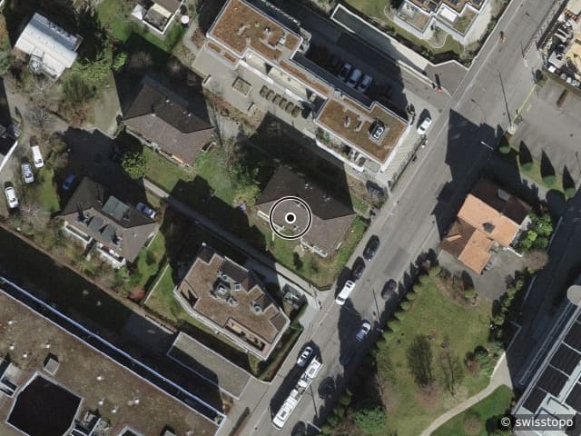 Luftbild Letzigraben 124, Zürich