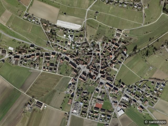 Luftbild Benken ZH