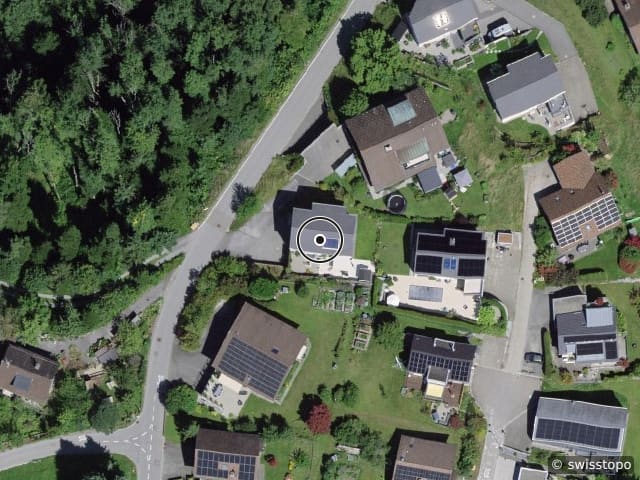 Luftbild Brunnenstrasse 9A, Heiden
