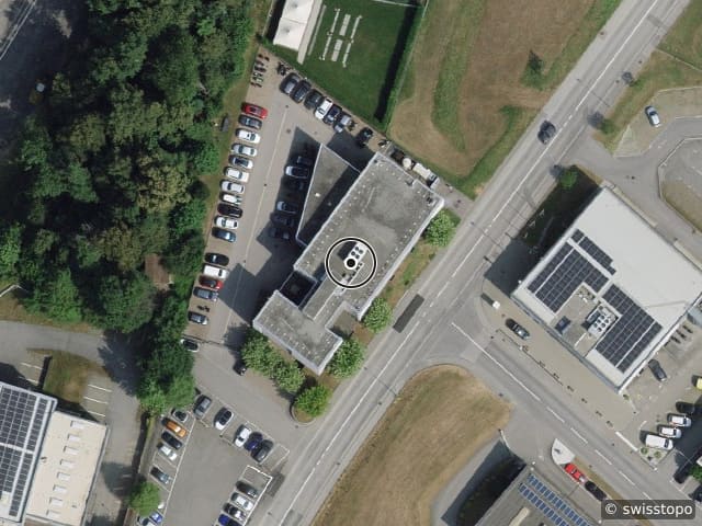 Luftbild Via Francesco Borromini 18, Mendrisio