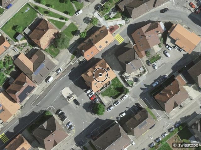 Luftbild Grande Rue 19, Les Ponts-de-Martel