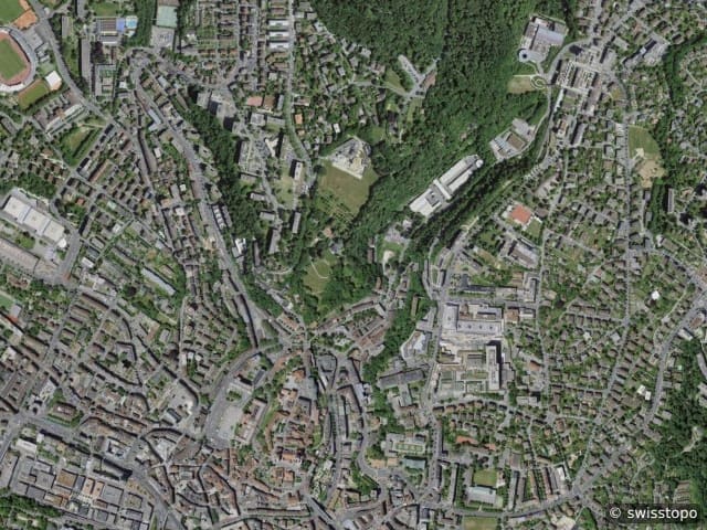 Luftbild Lausanne