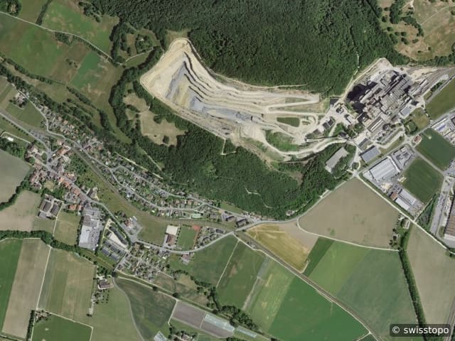 Luftbild Eclépens