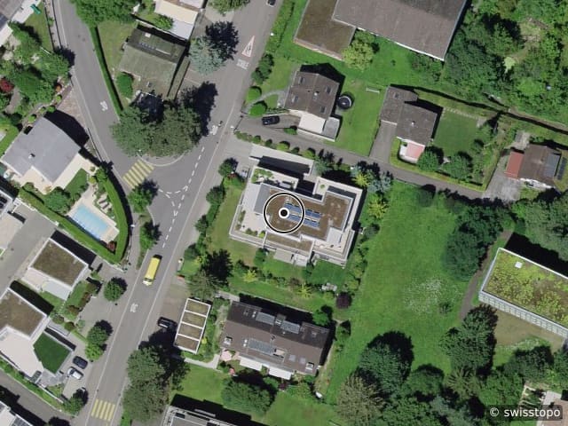 Luftbild Brunngasse 44, Reinach