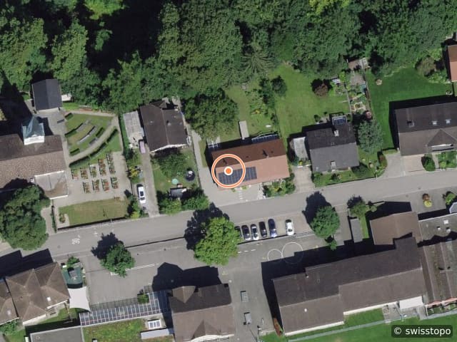 Luftbild Kirchstrasse 23a, Rickenbach b. Wil