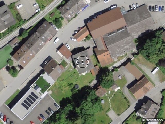 Luftbild Grand Rue 100, Château-d'Oex
