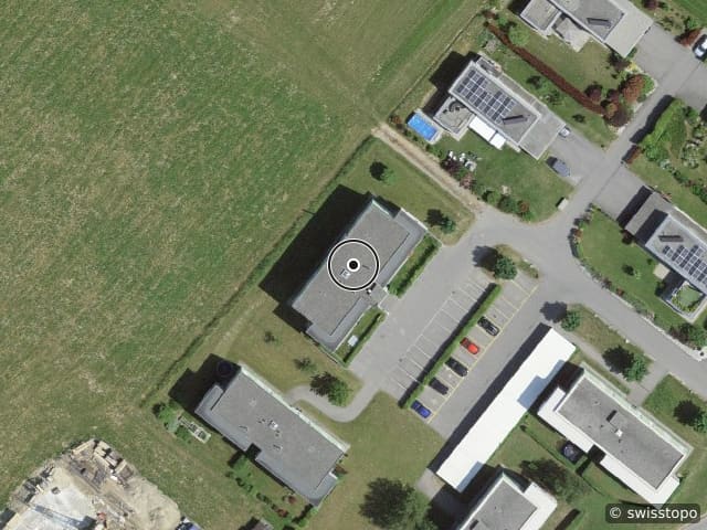 Luftbild Route de Villaz 35, Lussy