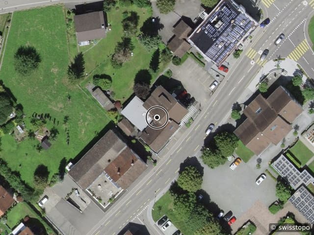 Luftbild Landstrasse 42, Frick
