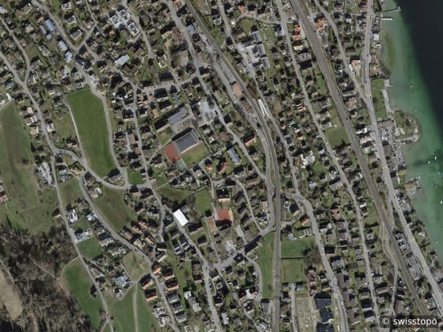 Vista aerea della posizione – 8942 Oberrieden